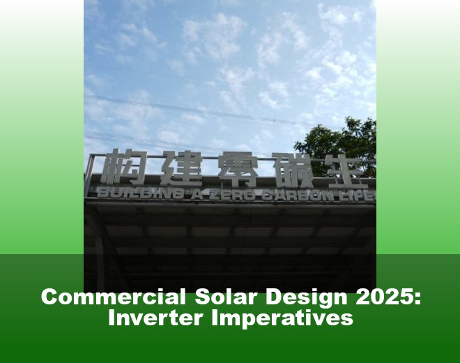 Commercial Solar Design 2025: Inverter Imperatives